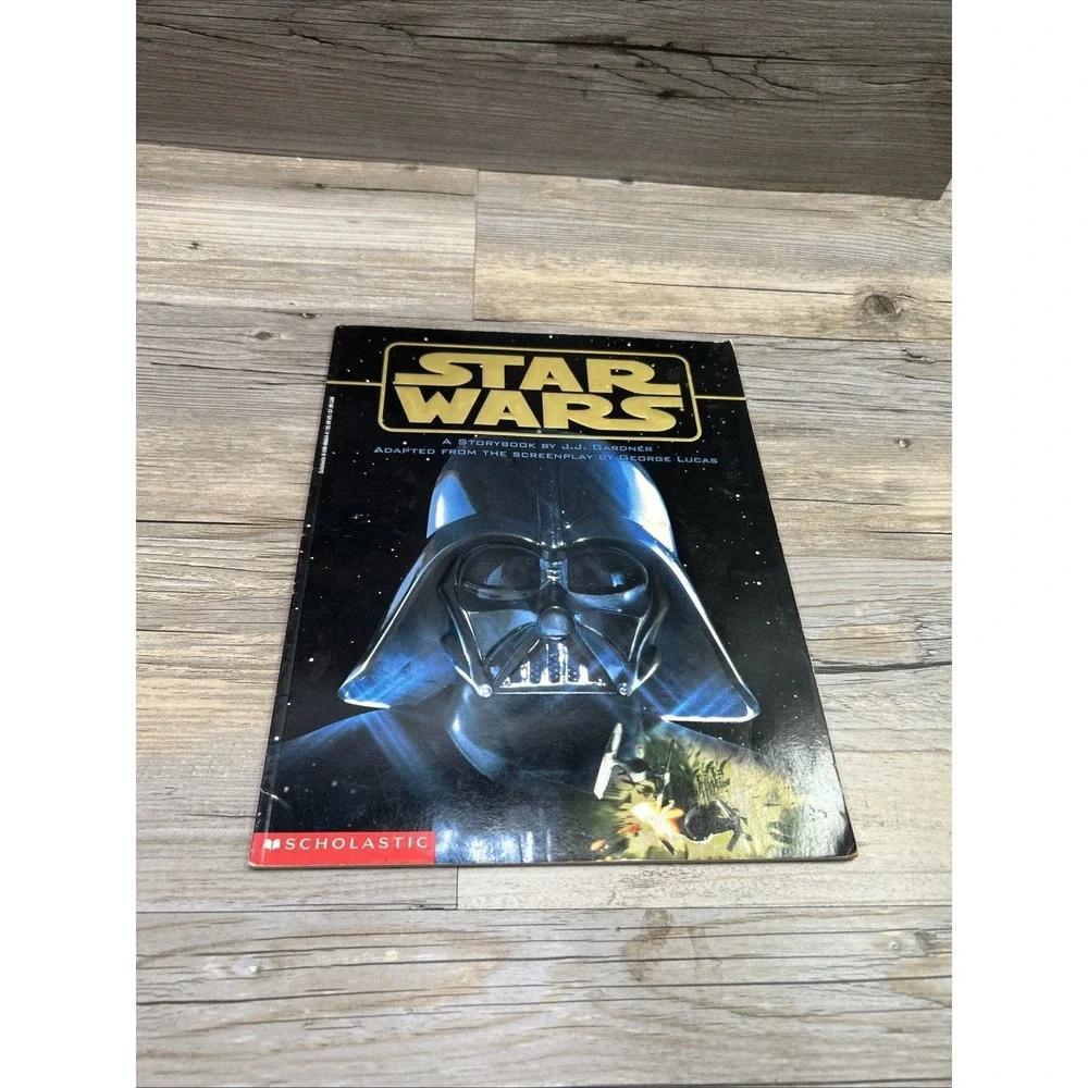 Star Wars Scholastic Storybook Darth Vader Cover First Edition - 1997